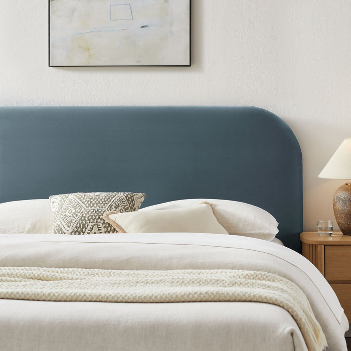 Modway Keynote Performance Velvet Storage Platform Bed Frame in Full - lifestyle view 129