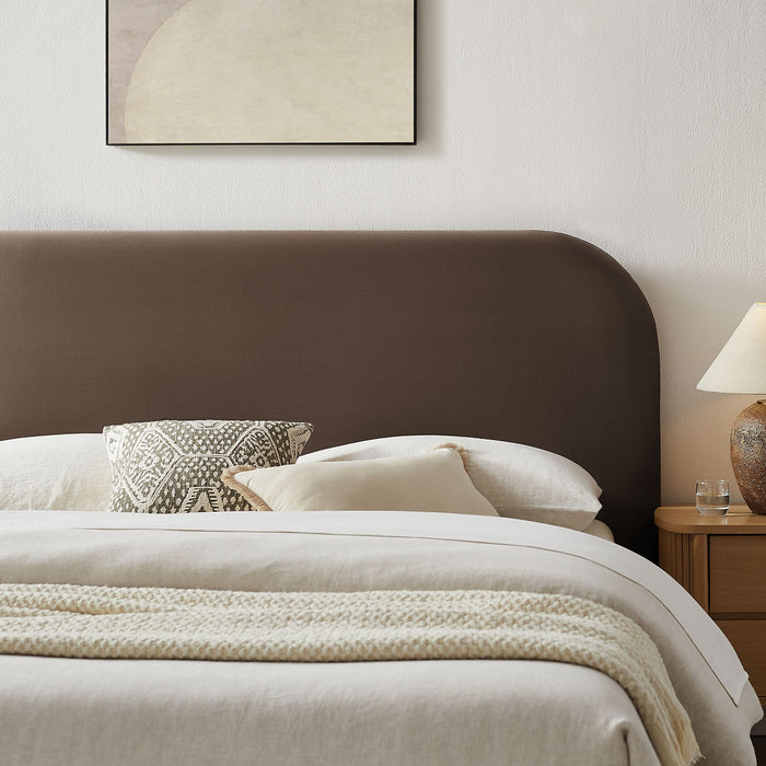 Modway Keynote Performance Velvet Storage Platform Bed Frame in Full - lifestyle view 131