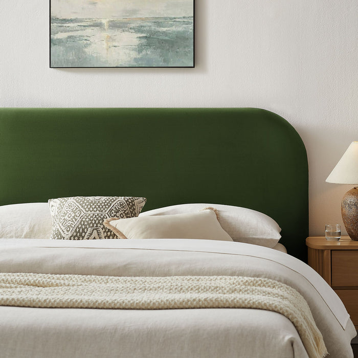 Modway Keynote Performance Velvet Storage Platform Bed Frame in Full - lifestyle view 132