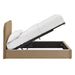 Modway Keynote Performance Velvet Storage Platform Bed Frame in Full - detail view