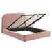 Modway Keynote Fabric Upholstered Storage Platform Bed Frame in Full - angled view 29