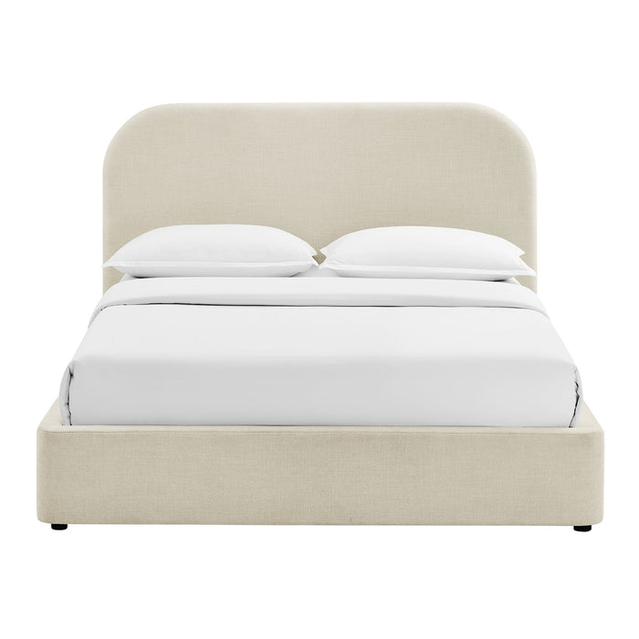 Modway Keynote Fabric Upholstered Storage Platform Bed Frame in Full - lifestyle view 92