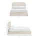 Modway Keynote Performance Velvet Storage Platform Bed Frame in Queen - dimensions and specifications 208