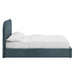Modway Keynote Performance Velvet Storage Platform Bed Frame in Queen - side view 53