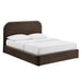 Modway Keynote Performance Velvet Storage Platform Bed Frame in Queen - front view 15