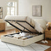 Modway Keynote Fabric Upholstered Storage Platform Bed Frame in Queen - lifestyle view 176