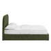 Modway Keynote Fabric Upholstered Storage Platform Bed Frame in Queen - side view