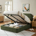 Modway Keynote Fabric Upholstered Storage Platform Bed Frame in Queen - lifestyle view 161