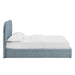 Modway Keynote Fabric Upholstered Storage Platform Bed Frame in Queen - side view 55