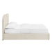 Modway Keynote Performance Velvet Storage Platform Bed Frame in King - side view 60