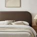 Modway Keynote Performance Velvet Storage Platform Bed Frame in King - lifestyle view 138