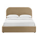 Modway Keynote Performance Velvet Storage Platform Bed Frame in King - lifestyle view
