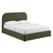 Modway Keynote Fabric Upholstered Storage Platform Bed Frame in King - front view