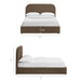 Modway Keynote Fabric Upholstered Storage Platform Bed Frame in King - dimensions and specifications 214