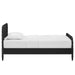 Modway Arlette Wood Spindle Bed Frame in Twin - side view