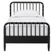Modway Arlette Wood Spindle Bed Frame in Twin - detail view