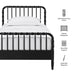 Modway Arlette Wood Spindle Bed Frame in Twin - dimensions and specifications