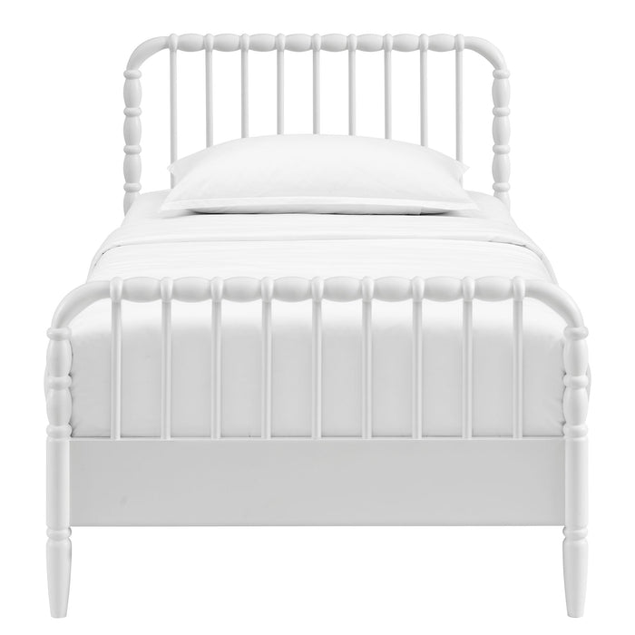 Modway Arlette Wood Spindle Bed Frame in Twin - detail view 29
