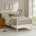 Modway Arlette Wood Spindle Bed Frame in Twin - lifestyle view 53