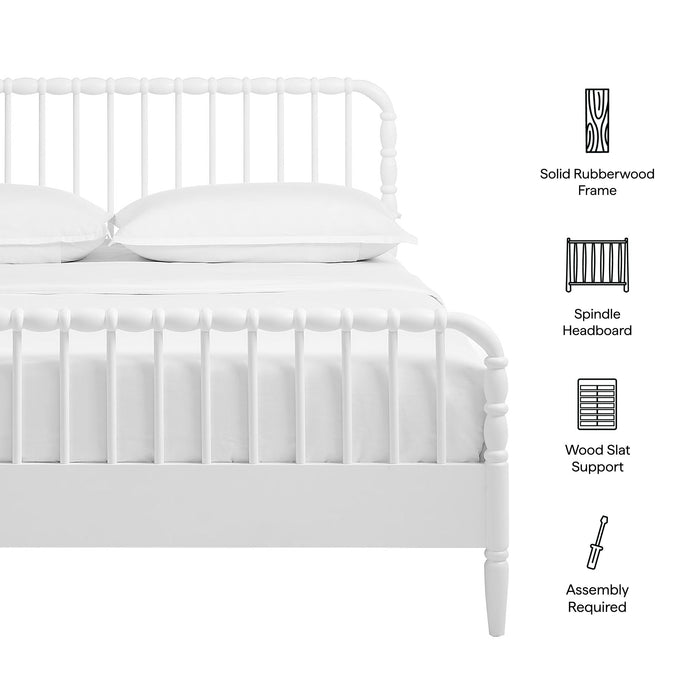 Modway Arlette Wood Spindle Bed Frame in Full - dimensions and specifications 67