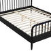 Modway Arlette Wood Spindle Bed Frame in Queen - lifestyle view