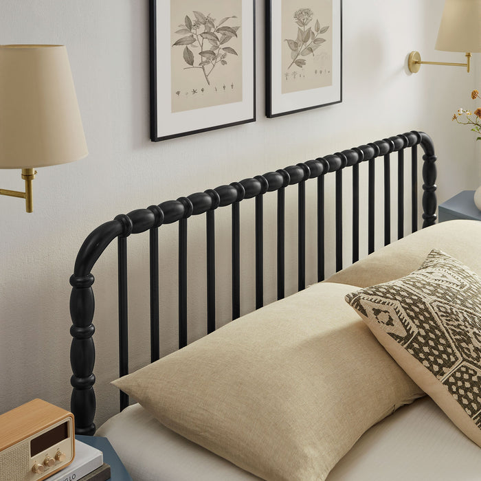 Modway Arlette Wood Spindle Bed Frame in Queen - lifestyle view 41