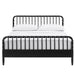 Modway Arlette Wood Spindle Bed Frame in King - detail view