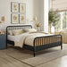 Modway Arlette Wood Spindle Bed Frame in King - lifestyle view 52