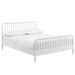 Modway Arlette Wood Spindle Bed Frame in King - front view 8