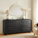 Modway Bellamy Curved 6-Drawer Dresser in Black Oak - lifestyle view 18