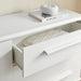 Modway Bellamy Curved 6-Drawer Dresser in White Matte - lifestyle view
