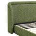 Modway Tasmin King Upholstered Fabric Platform Bed in Olive - lifestyle view