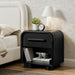 Modway Bellamy Curved 1-Drawer Nightstand in Black Oak - lifestyle view 20