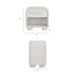 Modway Bellamy Curved 1-Drawer Nightstand in White Matte - dimensions and specifications 26