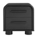 Modway Bellamy Curved 2-Drawer Nightstand in Black Oak - side view