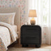 Modway Bellamy Curved 2-Drawer Nightstand in Black Oak - lifestyle view 24