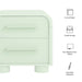 Modway Bellamy Curved 2-Drawer Nightstand in Sage - dimensions and specifications