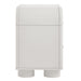Modway Bellamy Curved 2-Drawer Nightstand in White Matte - angled view
