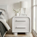 Modway Bellamy Curved 2-Drawer Nightstand in White Matte - lifestyle view 19