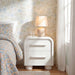 Modway Bellamy Curved 2-Drawer Nightstand in White Matte - lifestyle view 22