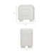 Modway Bellamy Curved 2-Drawer Nightstand in White Matte - dimensions and specifications 26