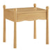 Modway Darcy Wood Nightstand or Side Table in Oak - front view