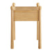 Modway Darcy Wood Nightstand or Side Table in Oak - angled view