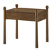 Modway Darcy Wood Nightstand or Side Table in Walnut - side view