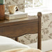 Modway Darcy Wood Nightstand or Side Table in Walnut - lifestyle view 11