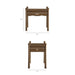 Modway Darcy Wood Nightstand or Side Table in Walnut - dimensions and specifications 18