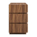 Modway Isola Wavy 3 Drawer Chest in Walnut - View 2