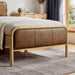 Modway Wexford Vegan Leather Platform Bed in Twin - lifestyle view 50