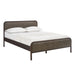 Modway Wexford Vegan Leather Platform Bed in Full - front view 6