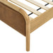 Modway Wexford Vegan Leather Platform Bed in Queen - lifestyle view 41